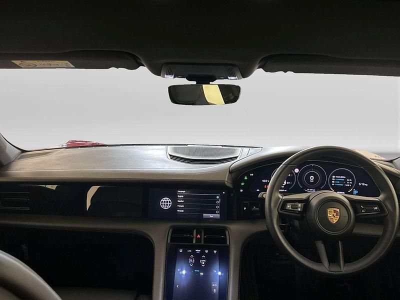 Used Porsche Taycan 350 kW (476 HP) 2021 Red Estate