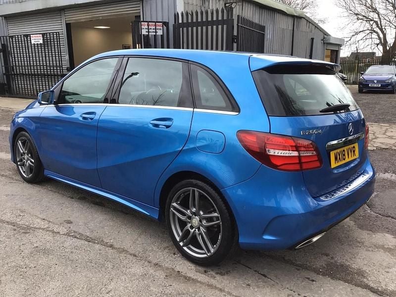 Used Mercedes B200 AMG Line Premium 2018 Blue MPV