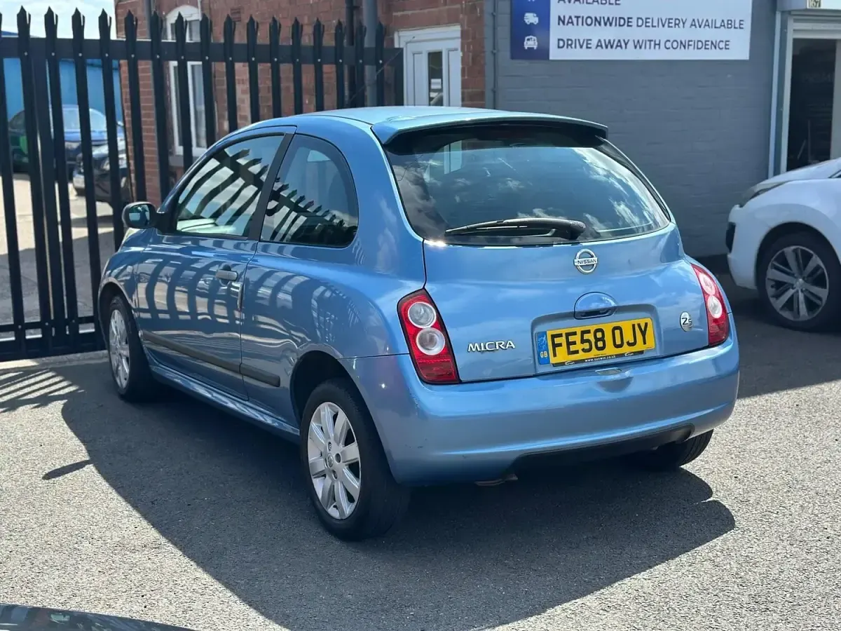 Used Nissan Micra 2008 Blue Hatchback