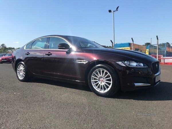 Red Used 2016 Jaguar XF Prestige Sedan | £6,995 (Fair price) - Image 1/4