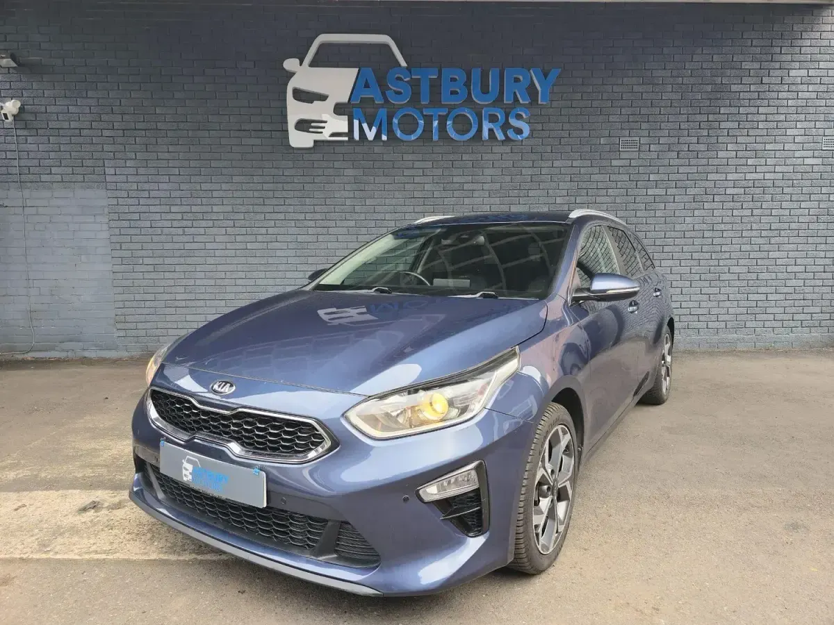 Used Kia Ceed 136 HP (100 kW) 2018 Blue Hatchback