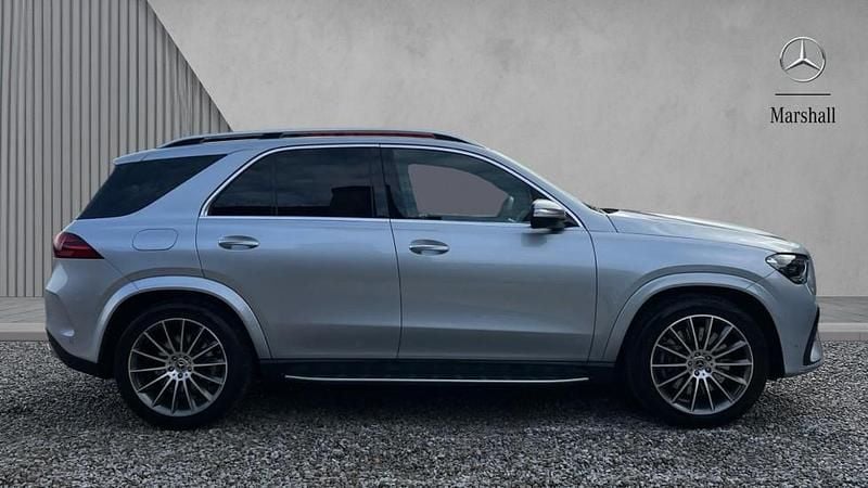 Used Mercedes GLE400 AMG Line Premium 381 HP (280 kW) 2024 Metallic paint hightech silver SUV