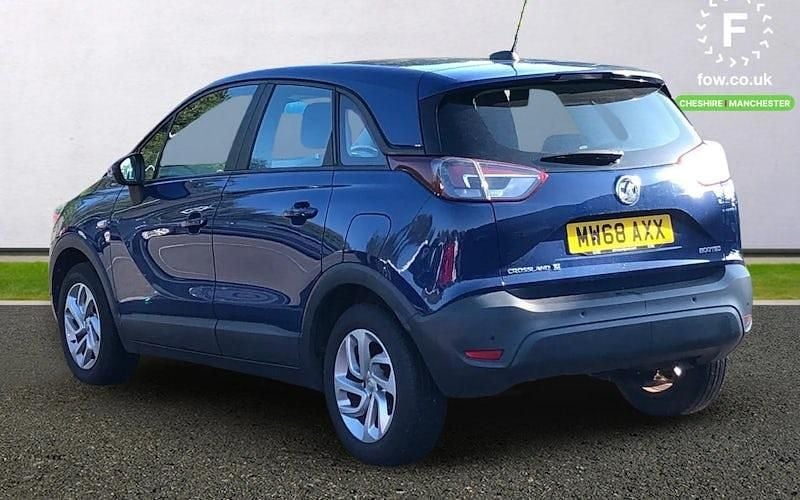 Used Vauxhall Crossland X S 110 HP (80 kW) 2019 Blue SUV