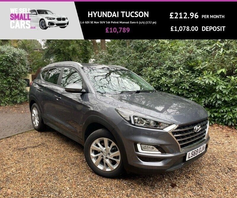 Grey Used 2019 Hyundai Tucson SE SUV | £10,789 (Fair price) - Image 1/4