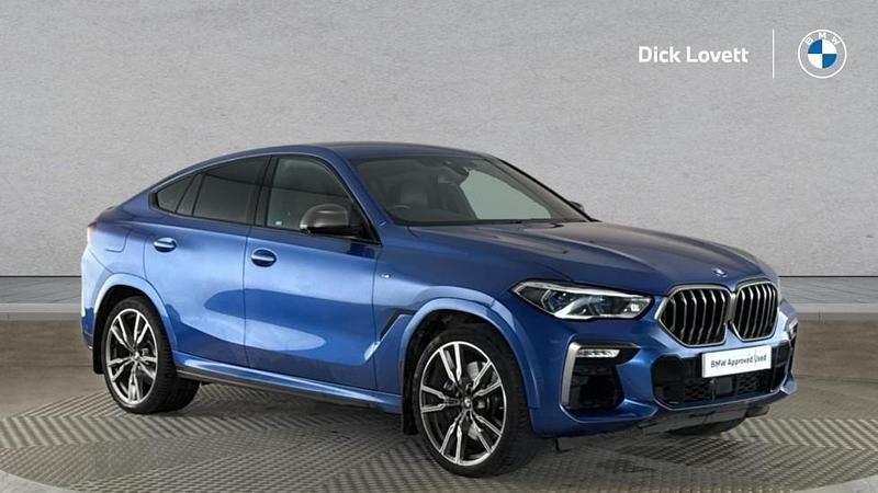 Blue Used 2021 BMW X6 M50 Comfort Edition SUV | £46,500 - Image 1/4