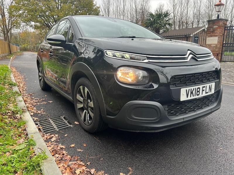 Used Citroën C3 Feel 2018 Black Hatchback