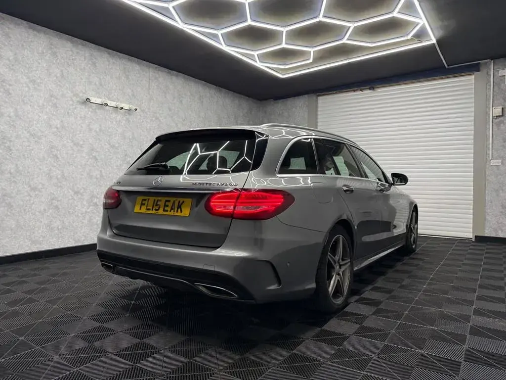 Used Mercedes C300 AMG line 2015 Silver Estate