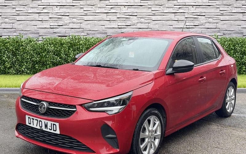 Used Vauxhall Corsa 75 HP (55 kW) 2021 Red Hatchback