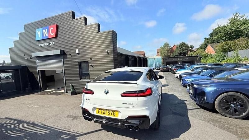 White Used 2021 BMW X4 M Sport SUV | £31,991 (Fair price) - Image 1/4