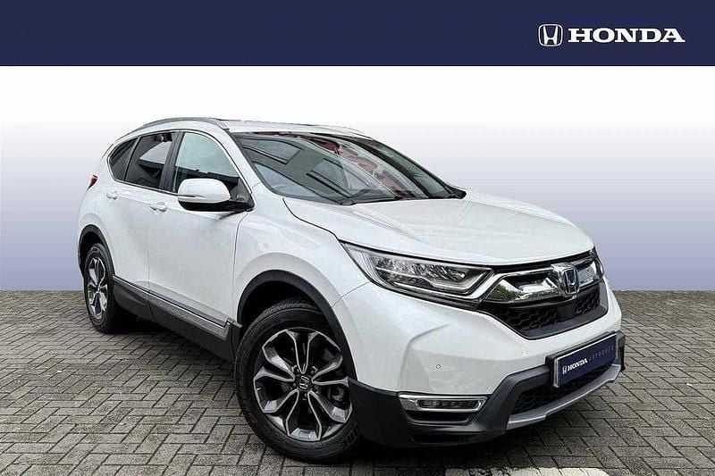 Used Honda CR-V Hybrid 184 HP (135 kW) 2021 Platinum white SUV