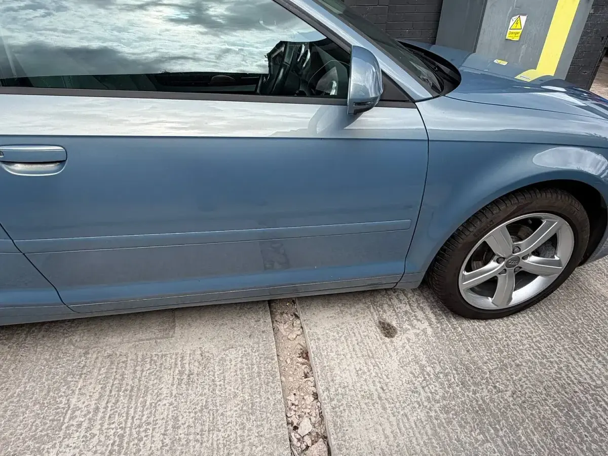 Used Audi A3 102 HP (75 kW) 2010 Blue Hatchback