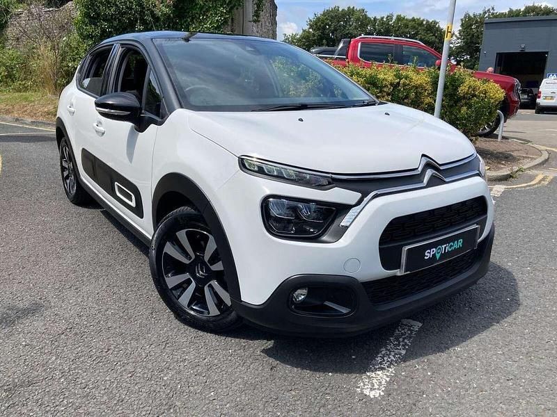 White Used 2024 Citroën C3 PureTech Hatchback | £14,595 (Fair price) - Image 1/4