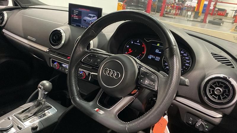 Used Audi A3 S-Line 150 HP (110 kW) 2020 Black Sedan