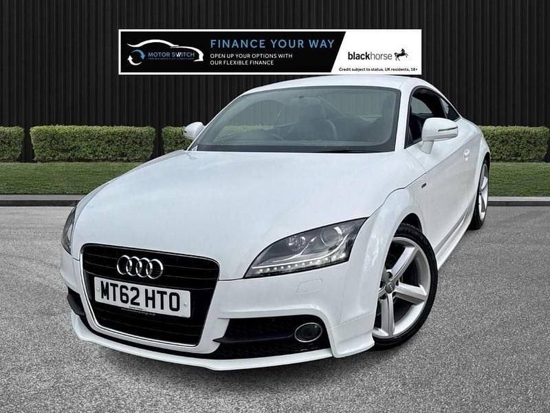 Used Audi TT S-Line 160 HP (117 kW) 2012 White Coupe