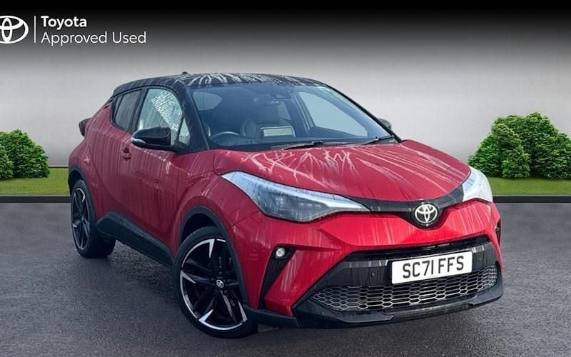 Used Toyota C-HR Sport 184 HP (135 kW) 2022 Scarlet flare bitone SUV