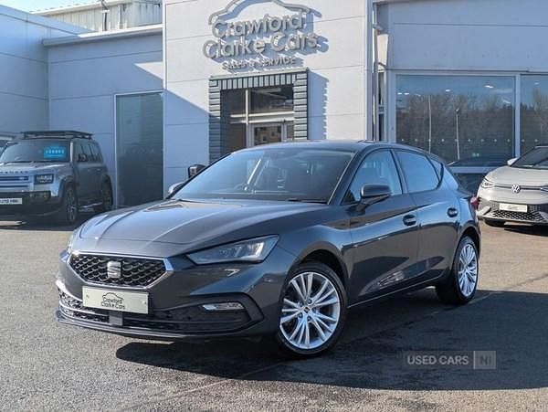 Used Seat Leon SE Dynamic 110 HP (80 kW) 2021 Grey Hatchback