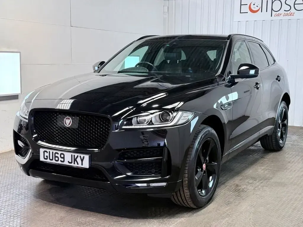 Used Jaguar F-Pace R-Sport 180 HP (132 kW) 2019 Black SUV
