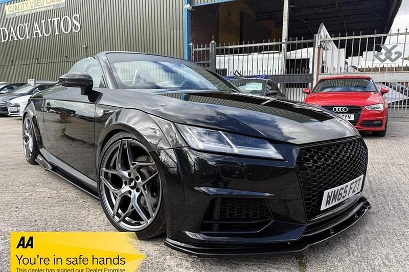 Used Audi TT Roadster S-Line 230 HP (169 kW) 2015 Black Cabriolet