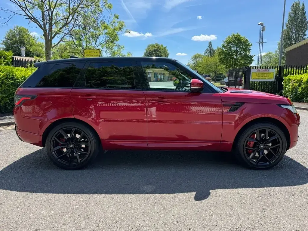 Usado Land Rover Range Rover Sport HSE 306 CV (225 kW) 2017 Rojo SUV