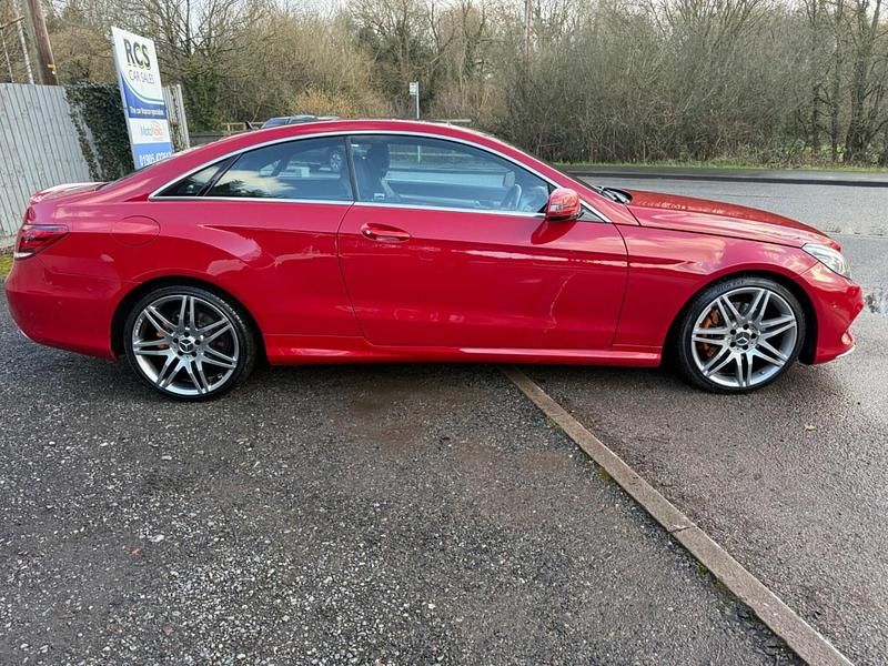 Used Mercedes E350 AMG line 2015 Red Coupe