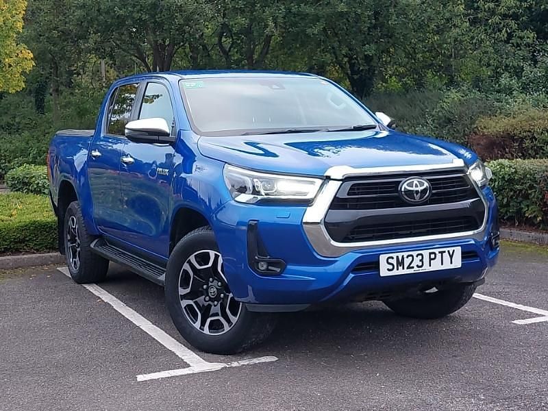 Blue Used 2023 Toyota HiLux Pickup | £28,998 (Good price) - Image 1/4