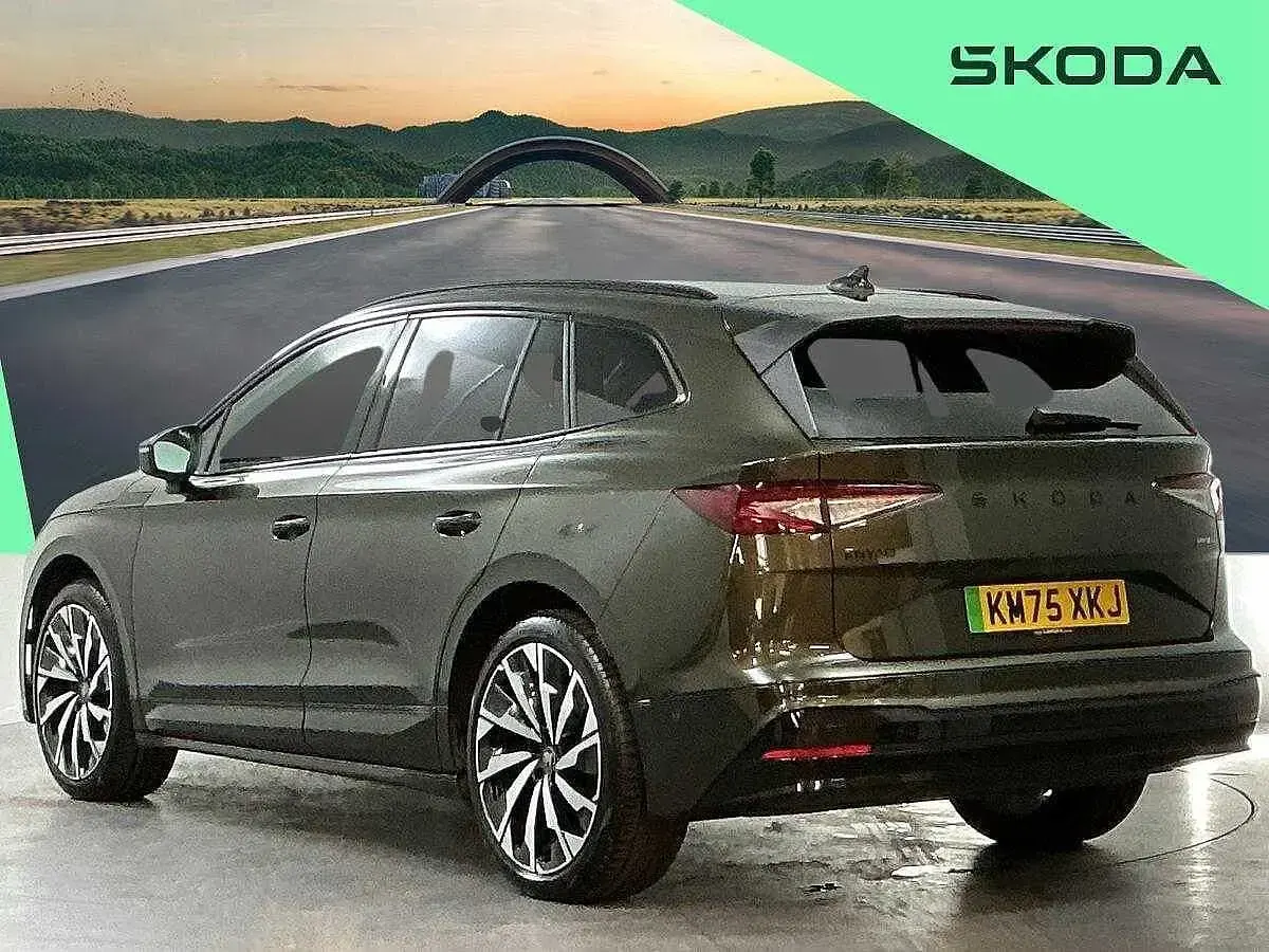 Used Skoda Enyaq iV SportLine 210 kW (286 HP) 2026 Green SUV