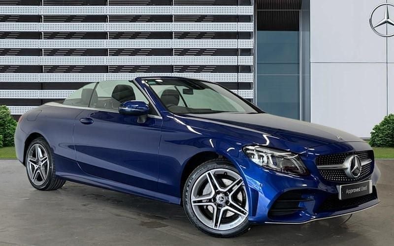 Used 2019 Mercedes C220 AMG Line Premium Cabriolet | £21,117 (Fair price) - Image 1/4