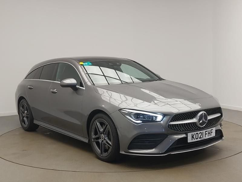 Used Mercedes CLA220 AMG Line Premium Plus 190 HP (139 kW) 2021 Grey Sedan