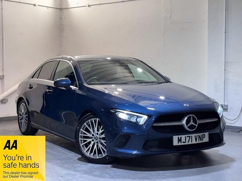 Blue Used 2021 Mercedes A180 Executive Sedan | £18,999 (Fair price) - Image 1/4