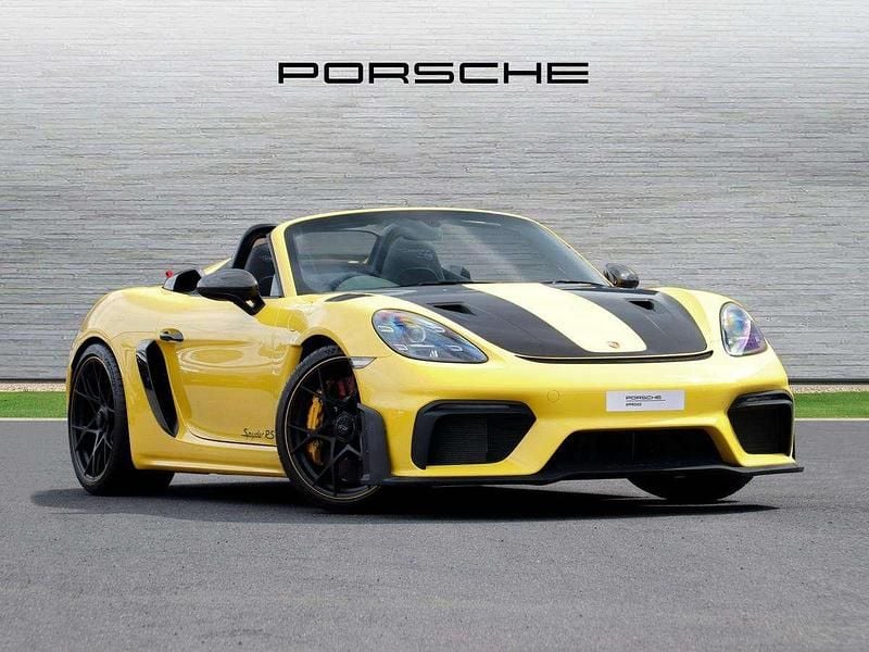 Yellow New 2024 Porsche 718 Cabriolet | £129,990 (Fair price) - Image 1/4