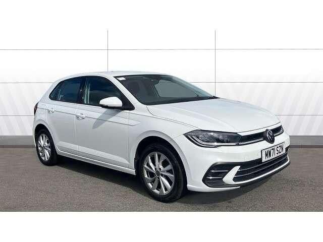 White Used 2021 VW Polo Style Hatchback | £14,360 (Fair price) - Image 1/4