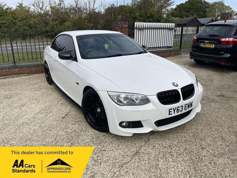 White Used 2013 BMW 320 Cabriolet M Sport Cabriolet | £8,745 (A bit pricey) - Image 1/4