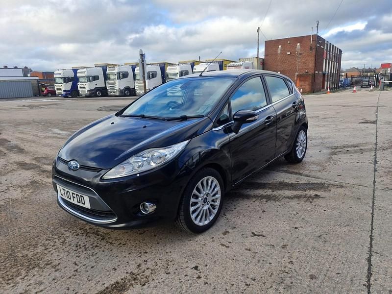Used Ford Fiesta Titanium 2010 Black Hatchback