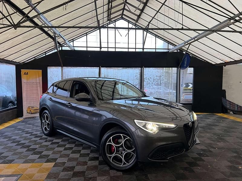 Grey Used 2021 Alfa Romeo Stelvio Sprint SUV | £16,495 (Good price) - Image 1/3