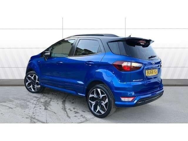 Used Ford Ecosport ST-Line 125 HP (91 kW) 2018 Blue SUV