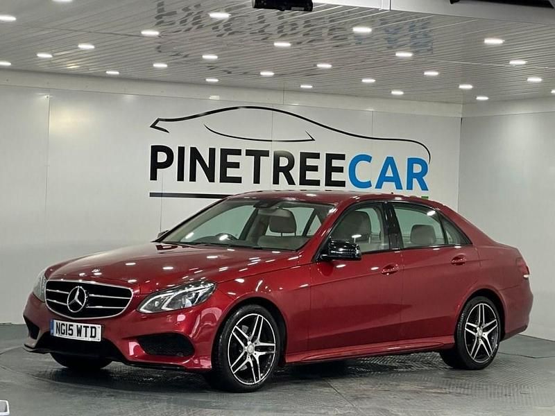 Used Mercedes E250 AMG 204 HP (150 kW) 2015 Red Sedan