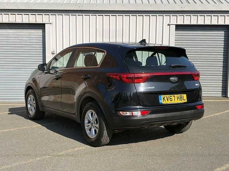 Used Kia Sportage 115 HP (84 kW) 2017 Black SUV