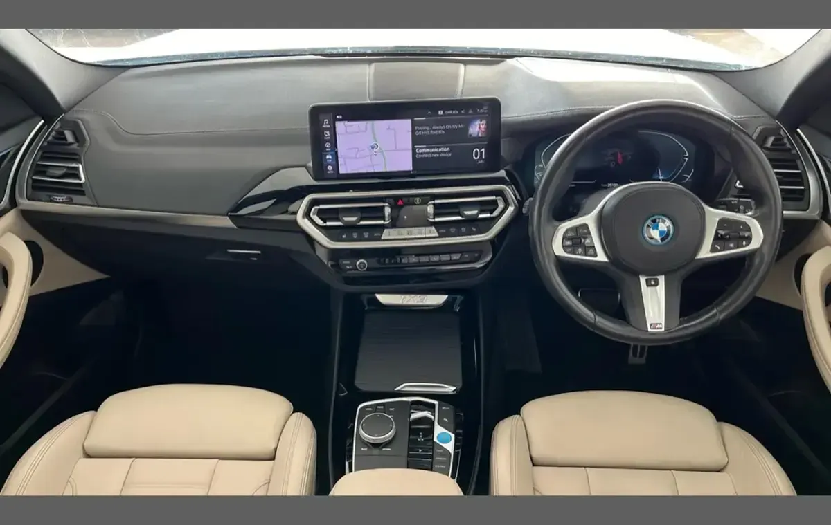 Used BMW iX3 M Sport 210 kW (286 HP) 2023 Mineral white metallic SUV