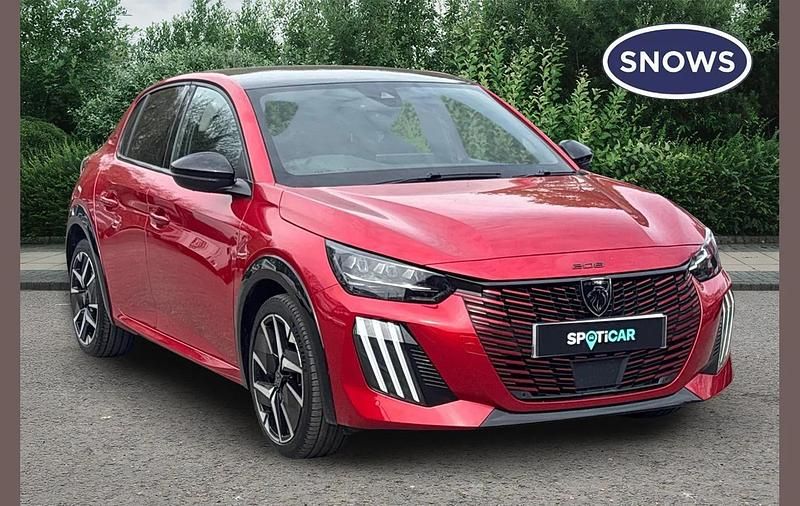 Used Peugeot 208 GT 101 HP (74 kW) 2024 Red Hatchback