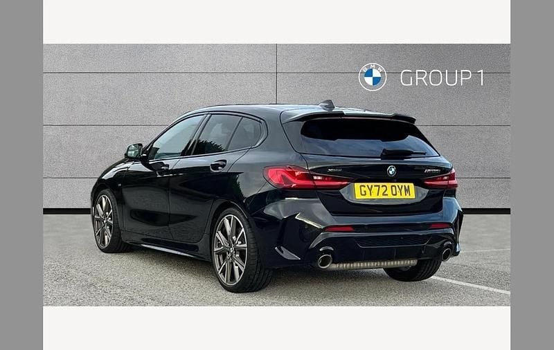 Used BMW M135 Comfort Edition 306 HP (225 kW) 2022 Black Hatchback