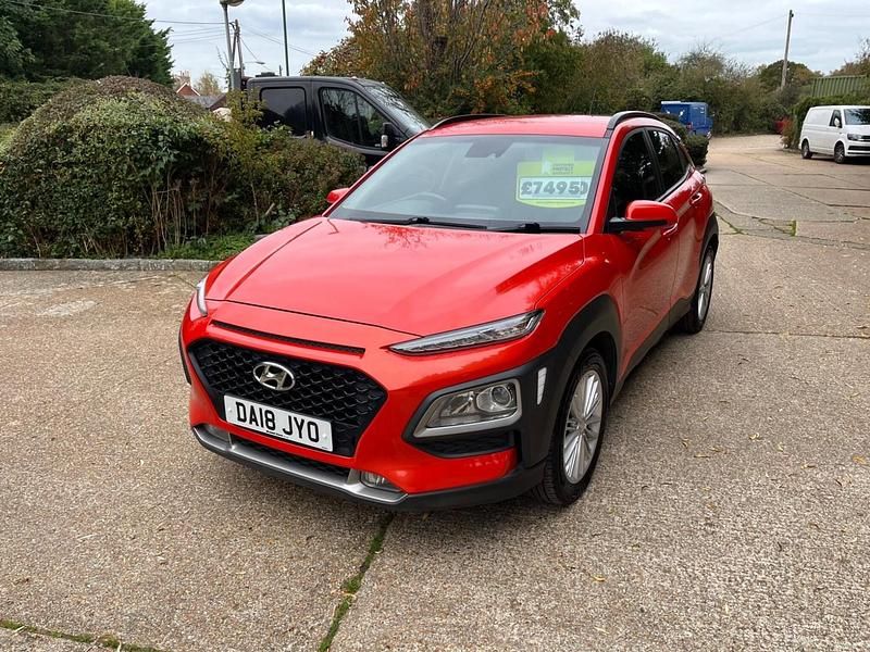 Used Hyundai Kona SE 2018 Orange SUV