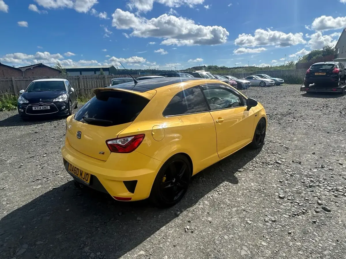 Used Seat Ibiza CUPRA 2010 Yellow Hatchback