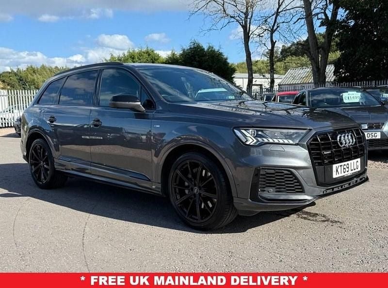Used Audi Q7 Black Edition 340 HP (250 kW) 2020 Grey SUV