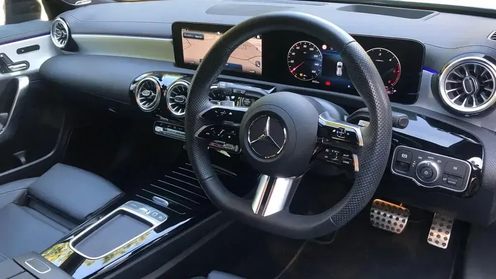 Used Mercedes CLA220 AMG Line Premium Plus 2025 Blue Estate