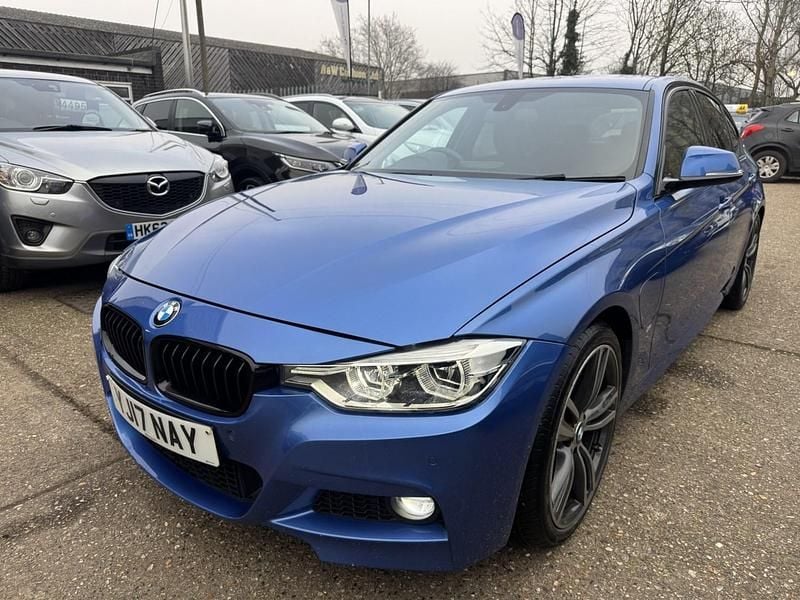 Used BMW 330e M Sport 2017 Blue Sedan