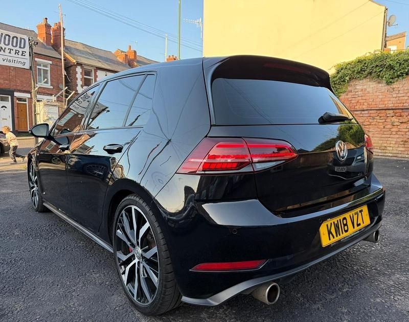 Used VW Golf VII GTI 2018 Black Hatchback