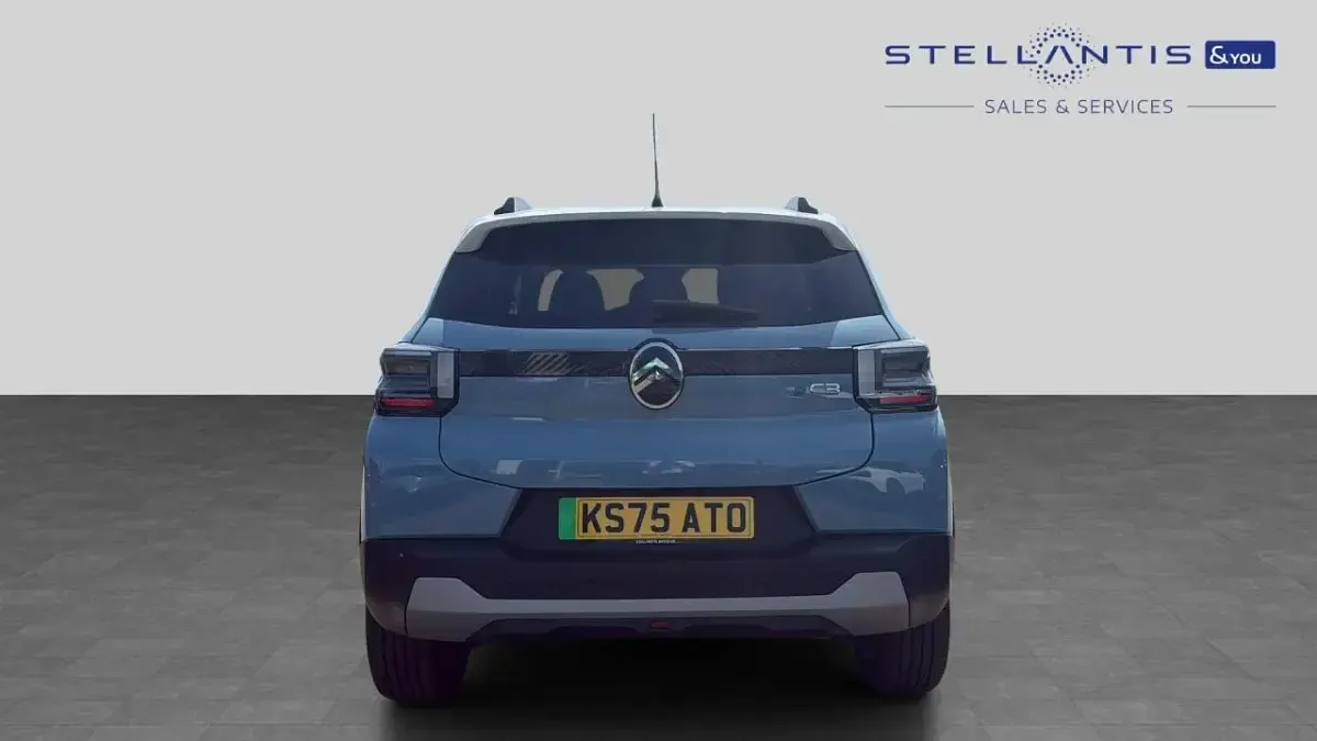 New Citroën e-C3 81 kW (111 HP) 2025 Blue Hatchback