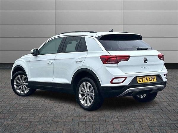 Used VW T-Roc Match 150 HP (110 kW) 2024 White SUV