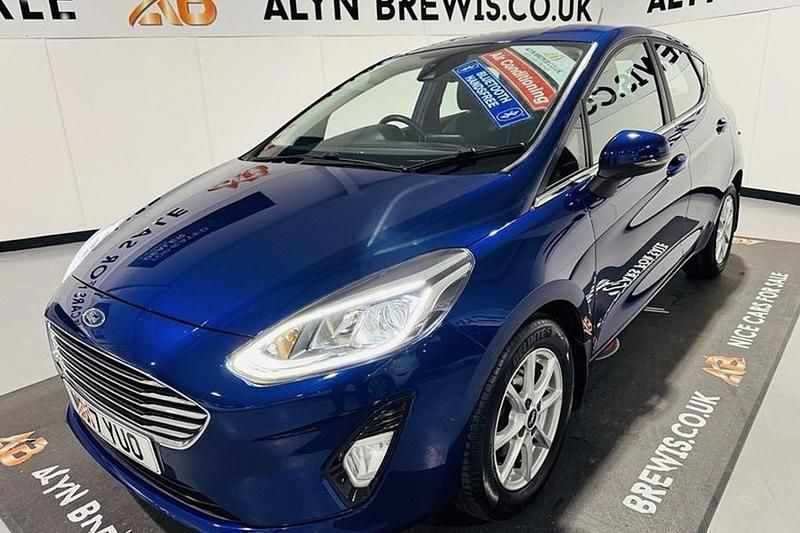 Deep impact blue metallic Used 2017 Ford Fiesta Zetec Hatchback | £6,699 (Fair price) - Image 1/1
