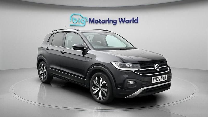 Used VW T-Cross Black Edition 110 HP (80 kW) 2022 Black SUV